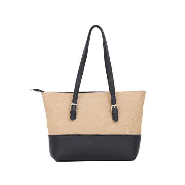 Jute Beige Tote bag