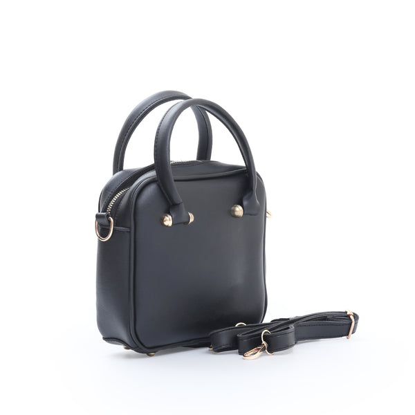 Monty Square Bag - Black