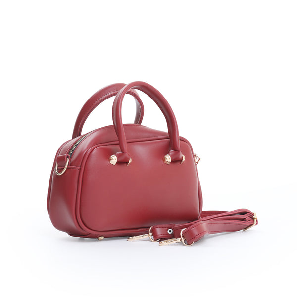 Monty Bowler Bag - Redish