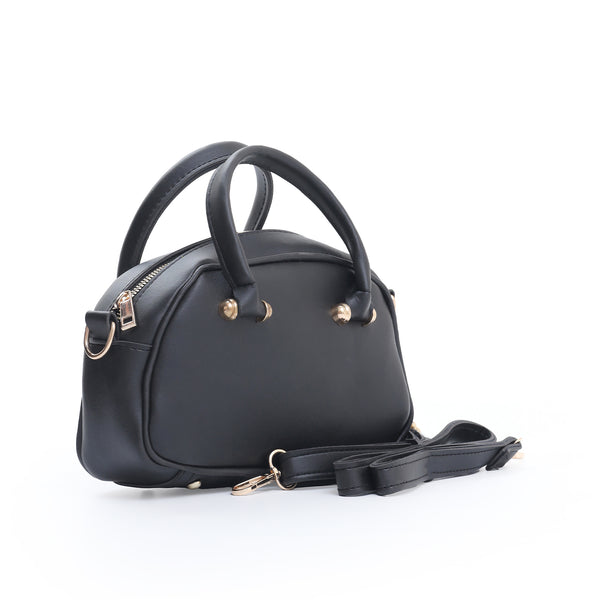 Monty Bowler Bag - Black