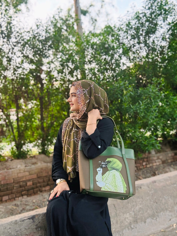 Nova Hijab Bag Green