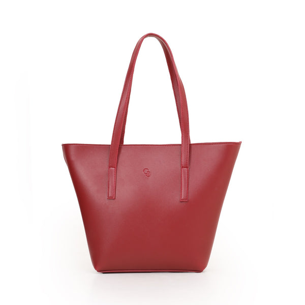 ALPHA TOTE BAG-MAROON