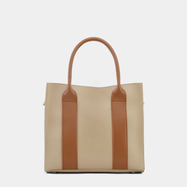 LHB-000079 Beige With Brown Line